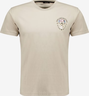 Deeluxe Shirt 'DEKARI' in Beige: voorkant
