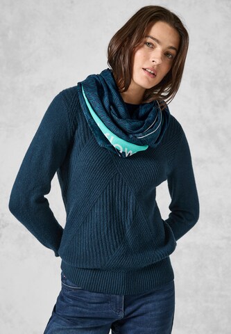 CECIL Schal in Blau: Vorderseite