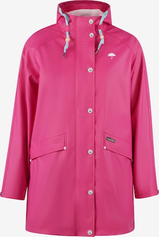 Schmuddelwedda Weatherproof jacket in Pink: front