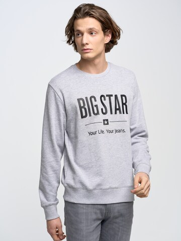 Sweat-shirt ' ECODORT ' BIG STAR en gris