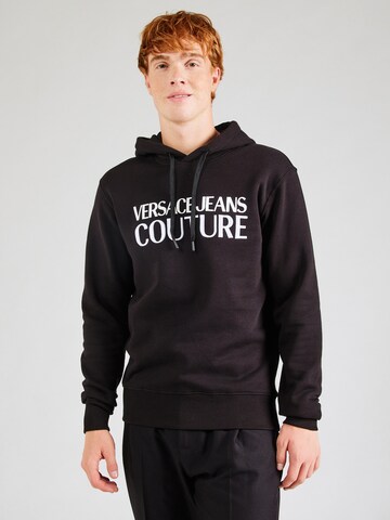 Versace Jeans Couture Sweatshirt in Schwarz: Vorderseite