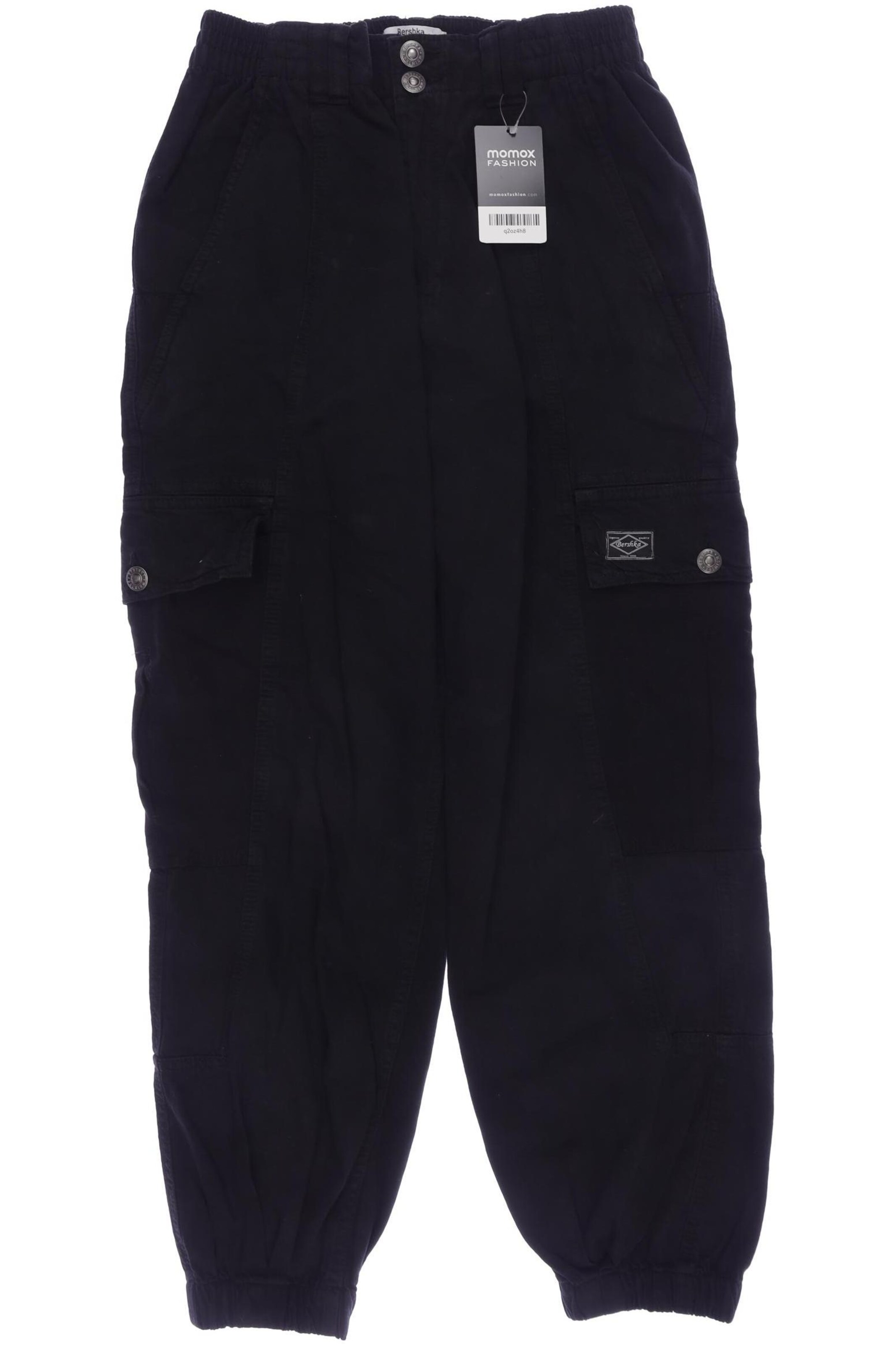 Bershka Jeans in 30-31 in Black: front