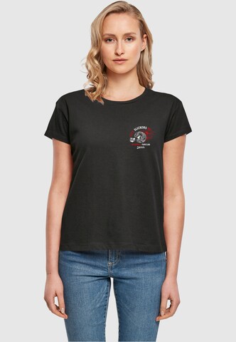 Merchcode T-Shirt 'Park Fields - City Slicker' in Schwarz: Vorderseite