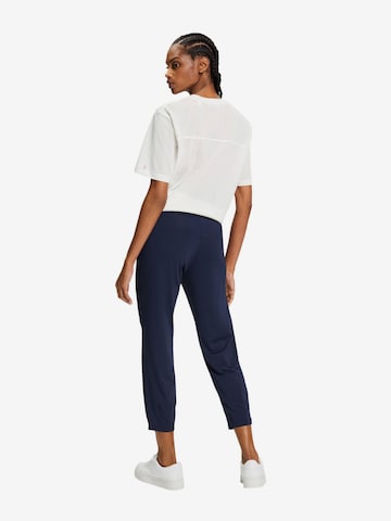 ESPRIT Tapered Workout Pants in Blue