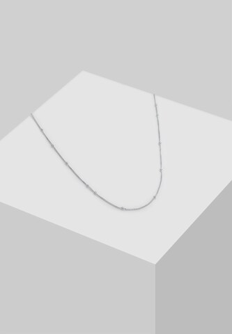 ELLI Halskette Basic Kette, Kugel in Silber
