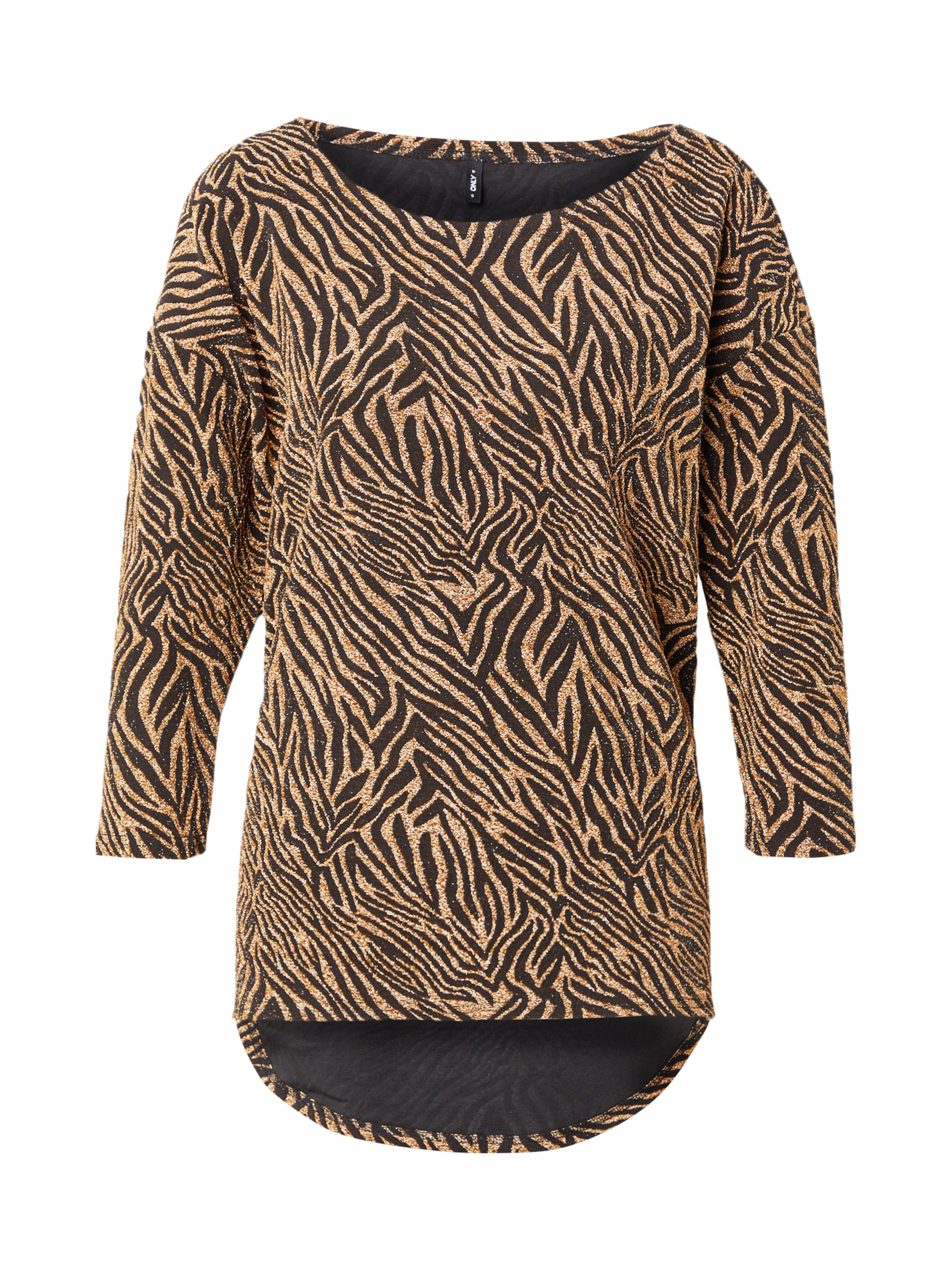 ONLY Póló 'ONLSHINY' - fekete: elől