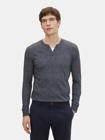 TOM TAILOR Shirt in Blauw: voorkant