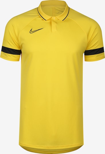 NIKE Functioneel shirt 'Academy 21' in de kleur Geel / Donkergrijs / Zwart, Productweergave