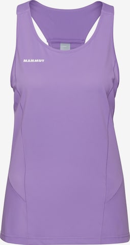 MAMMUT Performance Shirt in Purple: front