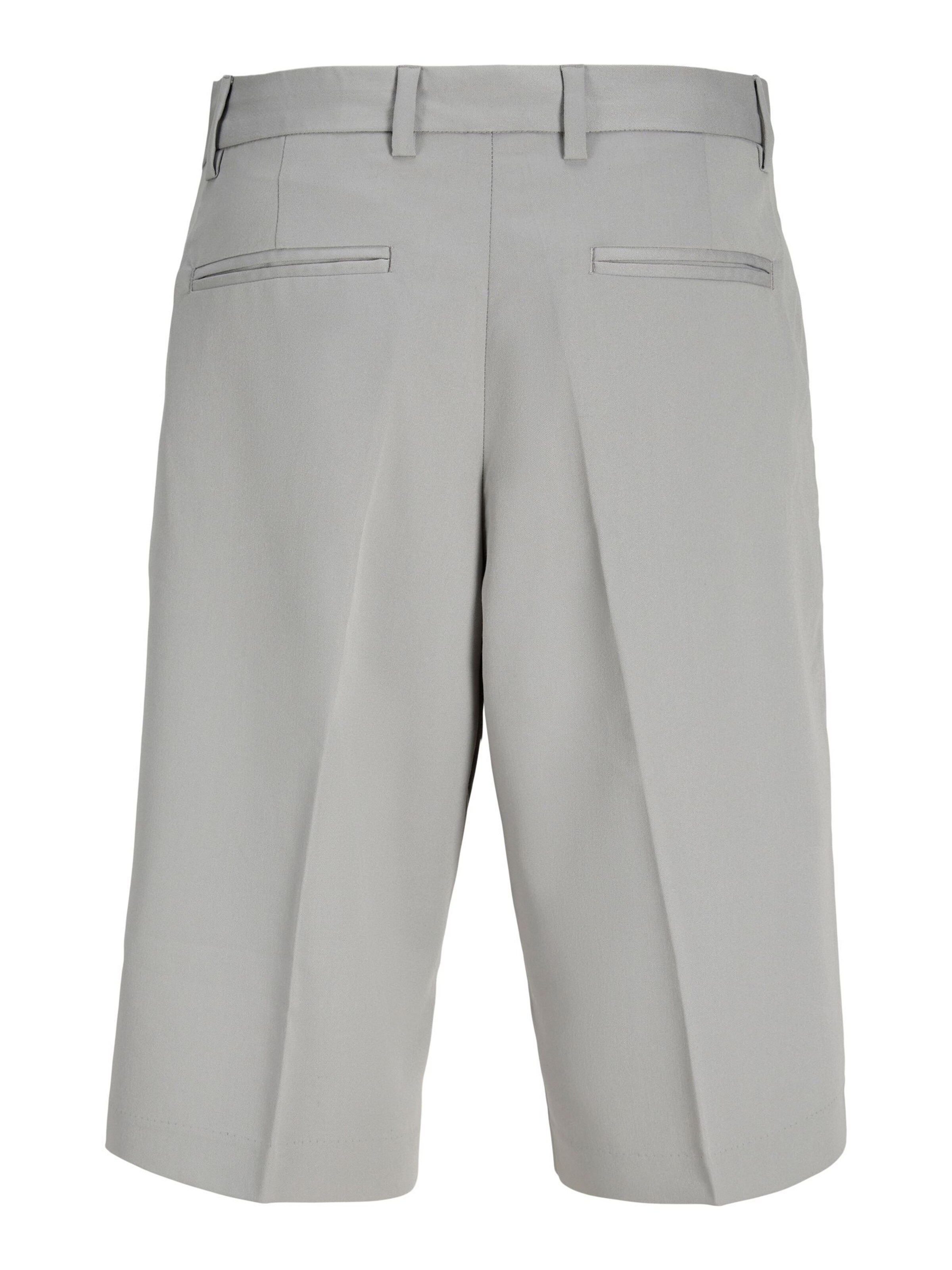 Wide Leg Pantalon à plis aprel en gris