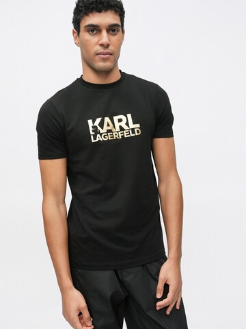 Karl Lagerfeld Μπλουζάκι σε μαύρο