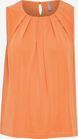 CULTURE Bluse 'Kajsa' i orange: forside