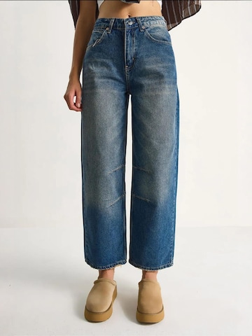 Regular Pantalon Bianco Lucci en bleu : devant