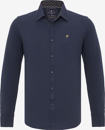 DENIM CULTURE - Camisa en azul: frente