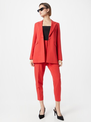 TAIFUN Regular Pantalon in Rood