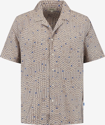 Shiwi Comfort Fit Paita 'Vic' värissä beige: etupuoli