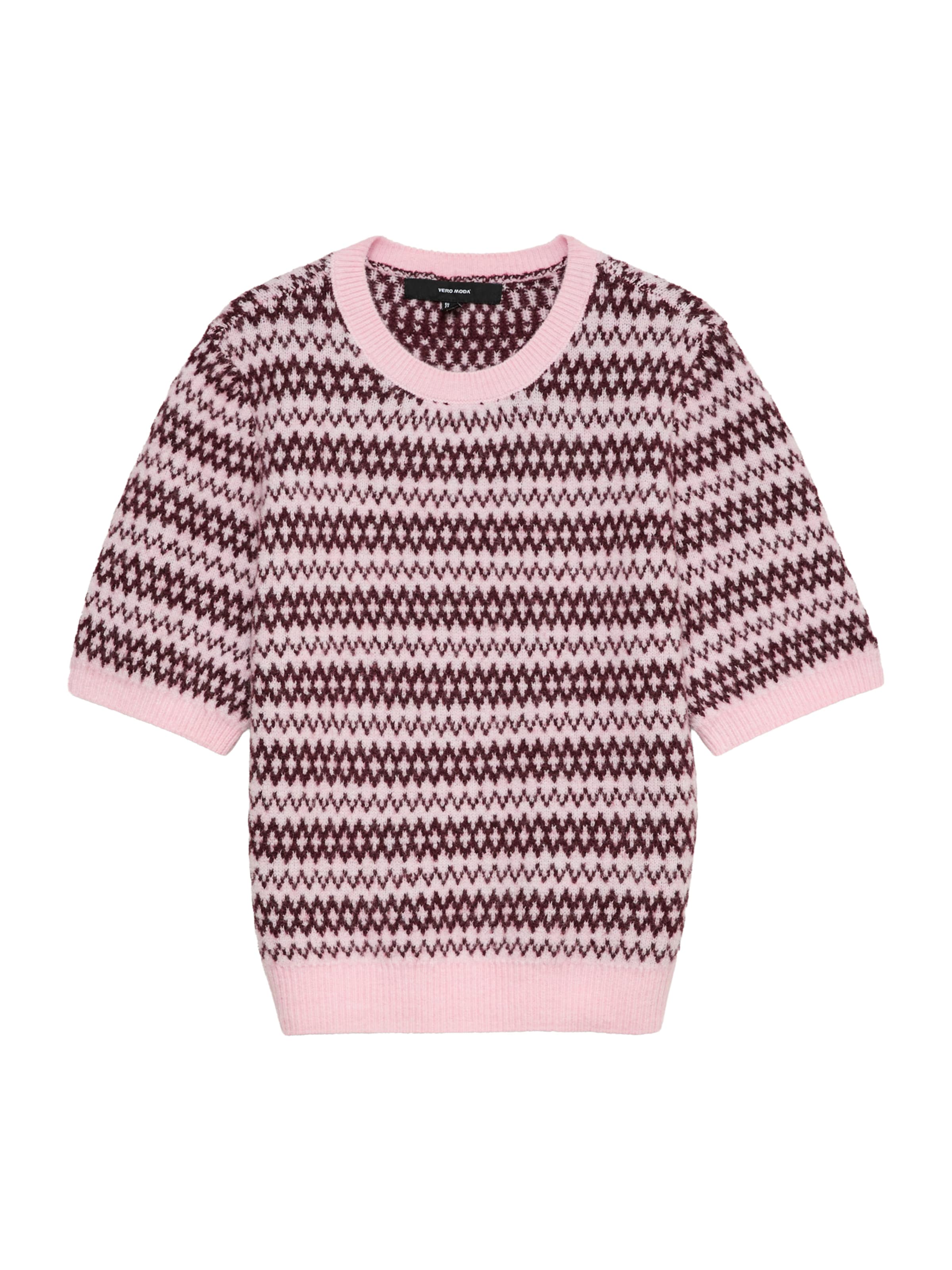 VERO MODA Sweter 'VMBIRCH' w kolorze różowy: przód