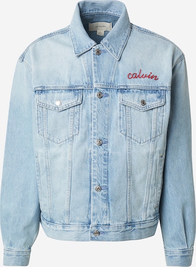 Demisezoninė striukė '90S' iš Calvin Klein Jeans, spalva – tamsiai (džinso) mėlyna / raudona, Prekių apžvalga