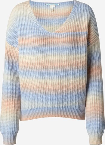 Pull-over QS en orange : devant