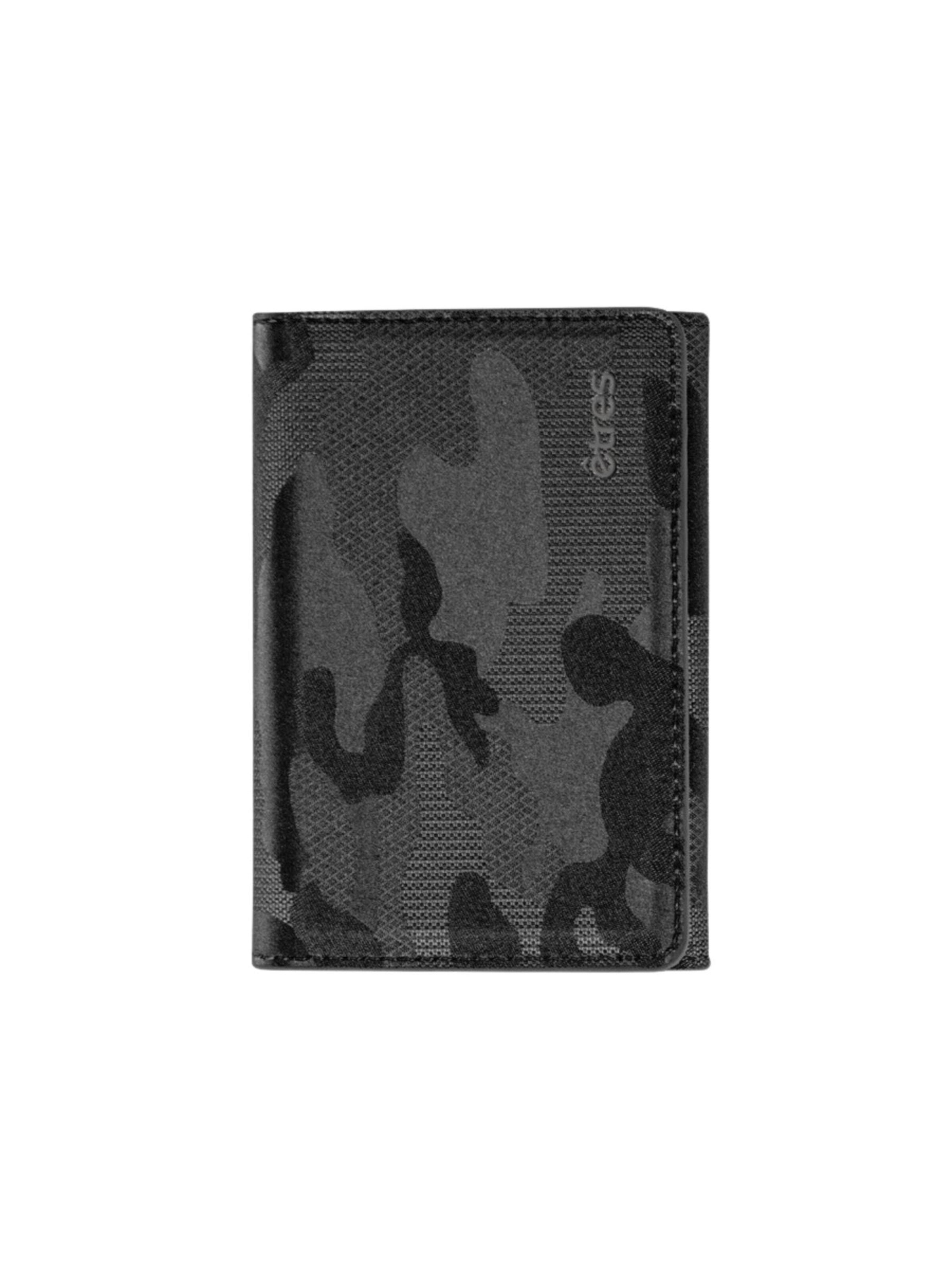 Porte-monnaies 'Etres Smart Wallet - Flach • Camo' Techmade en noir