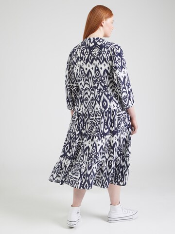 ONLY Carmakoma Shirt Dress 'CARMilana' in Blue