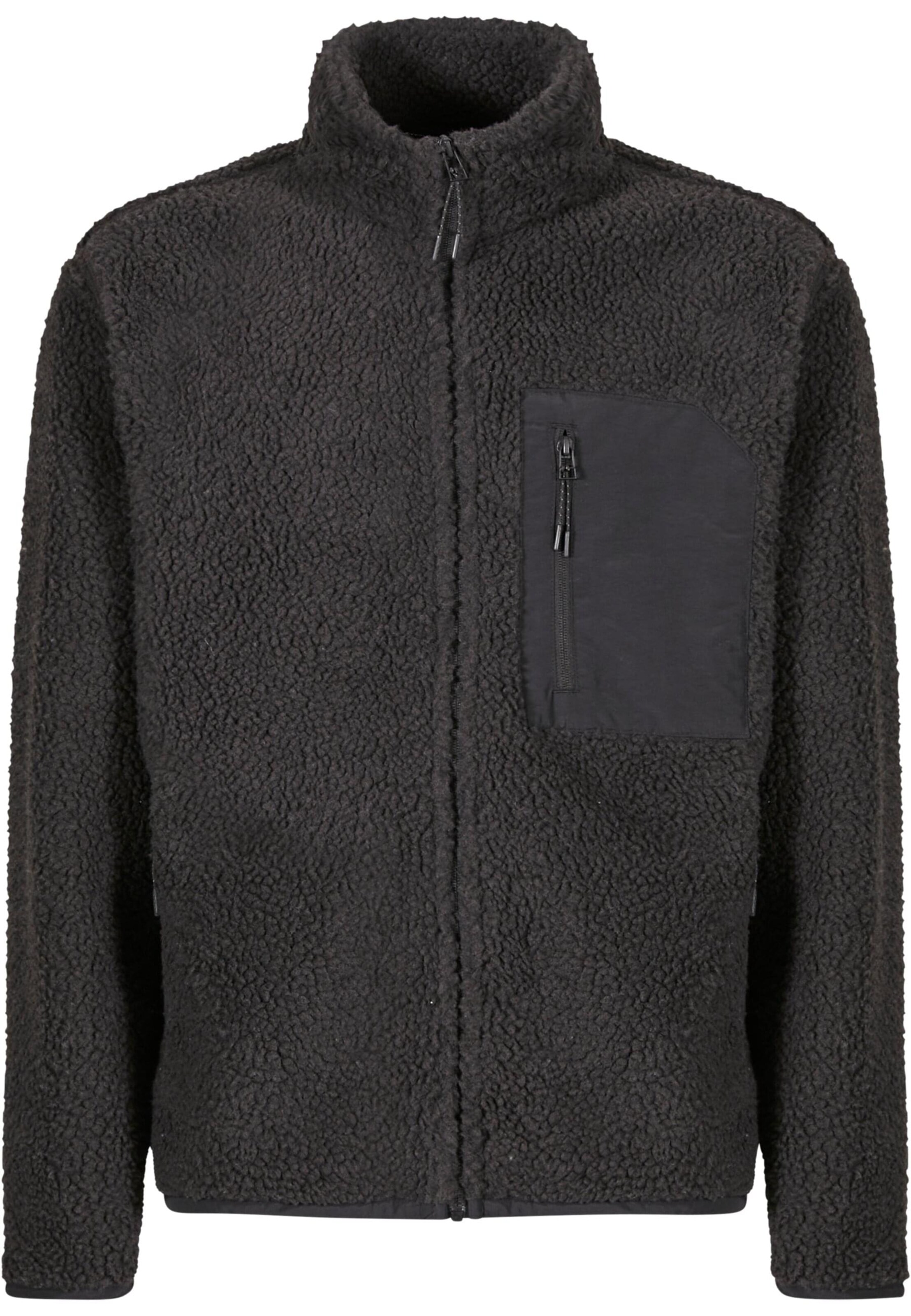 Another Cotton Lab - Casaco de velo em preto: frente