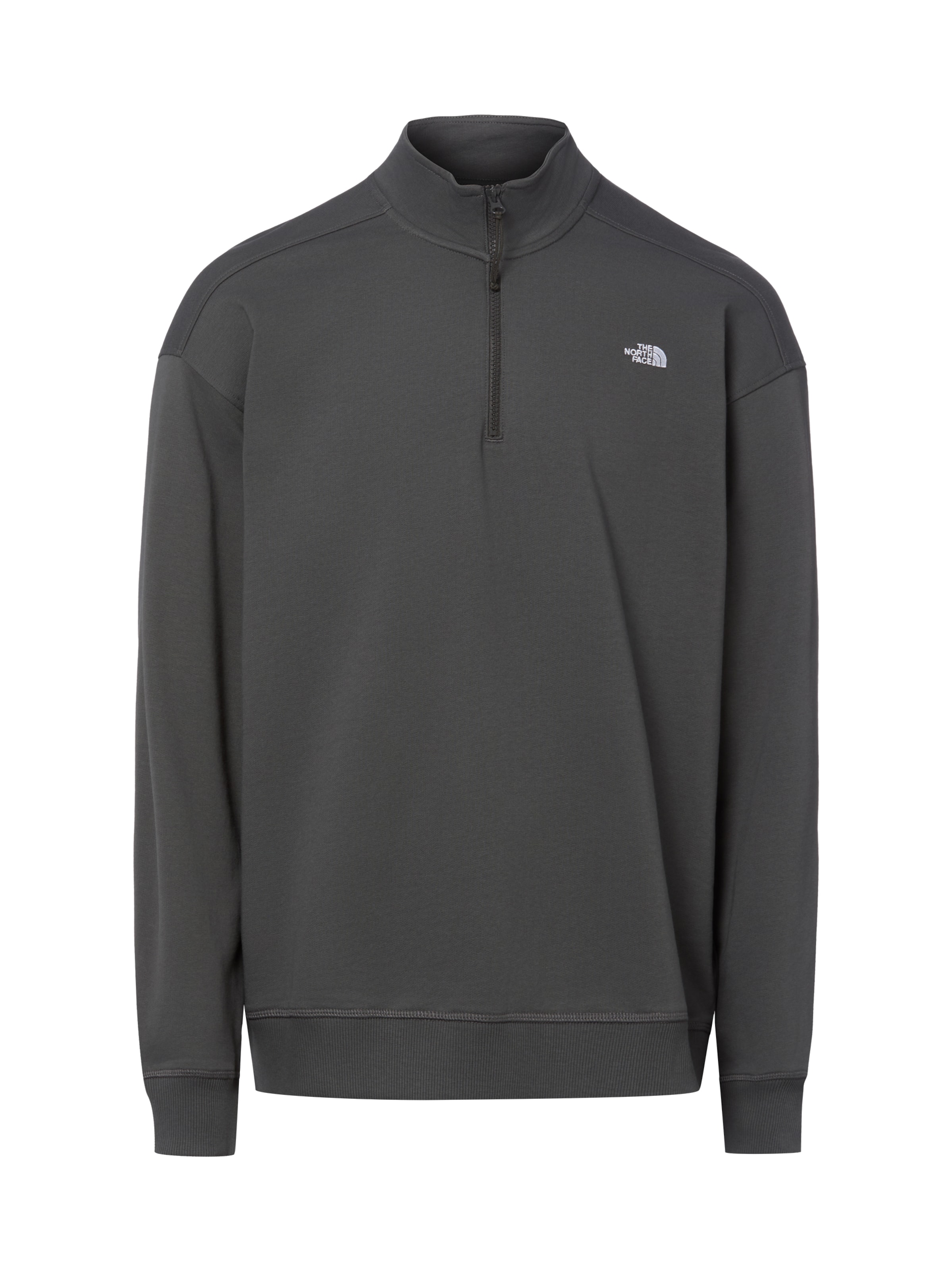pilka THE NORTH FACE Megztinis be užsegimo 'ESSENTIAL': priekis