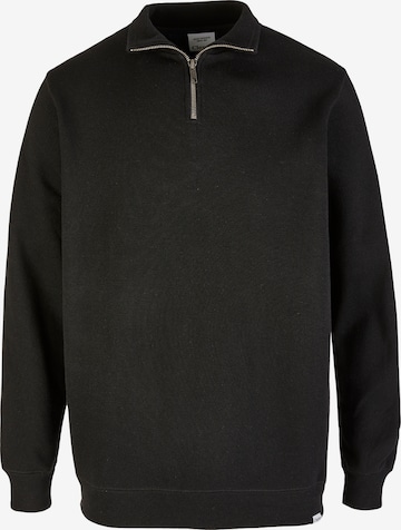 Cleptomanicx Pullover 'Noitch' in Schwarz: Vorderseite
