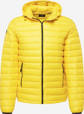 Superdry Between-Season Jacket 'FUJI' in Yellow: front