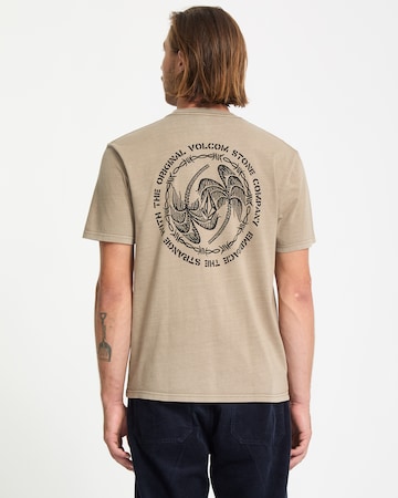T-Shirt 'CIRCLEPALM PW' Volcom en beige