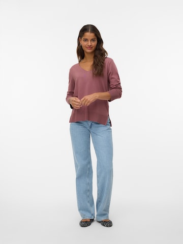 VERO MODA Pullover 'VMSILJE' in Pink