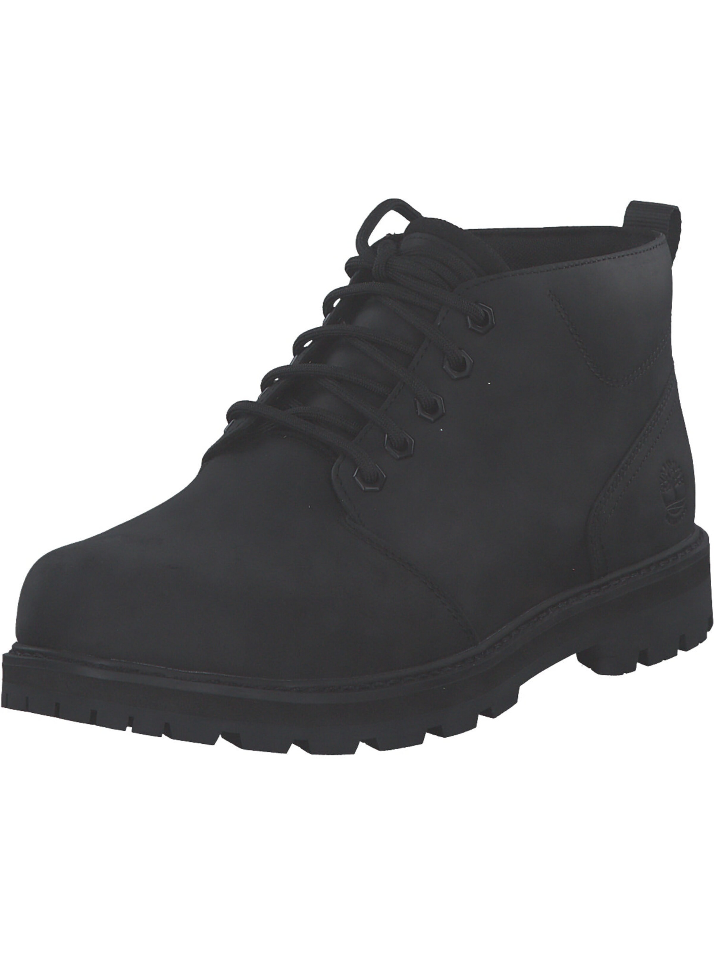 TIMBERLAND Lace-up boots 'Britton Road Mid' in Black: front