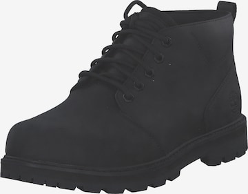 TIMBERLAND Lace-Up Boots 'Britton Road Mid' in Black: front