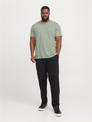 Maglietta 'JJEStar' di Jack & Jones Plus in verde