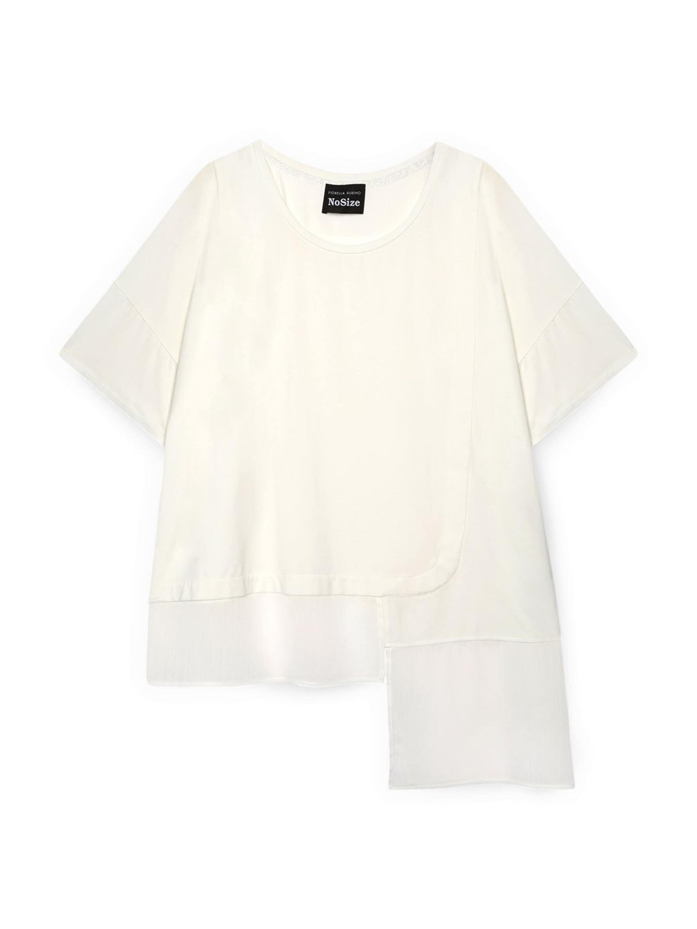 Maglietta di Fiorella Rubino in bianco: frontale
