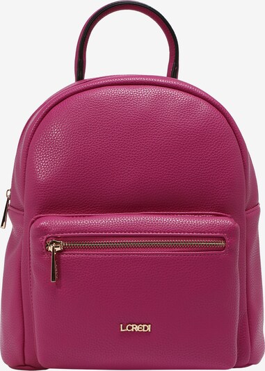 L.CREDI Cityrucksack 'Budapest' in lila / pink, Produktansicht