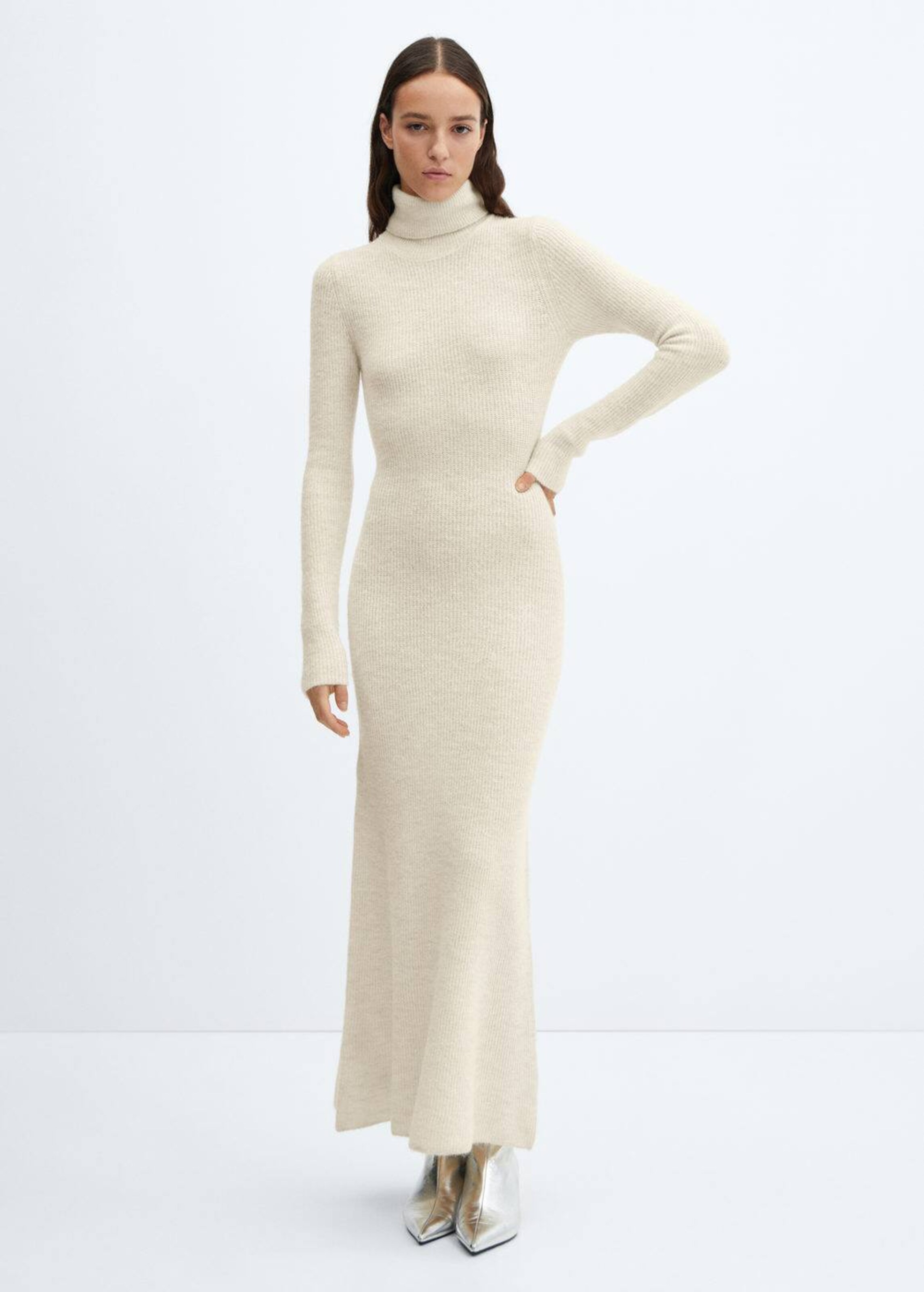 Mango cream dress 2025