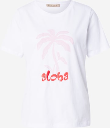 T-shirt Smith&Soul en blanc : devant