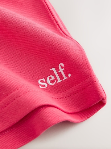 self. Regular Shorts in Pink