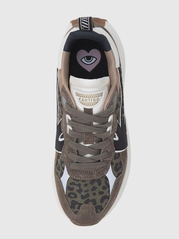 Kaotiko Sneakers laag 'Detroit Glam' in Groen