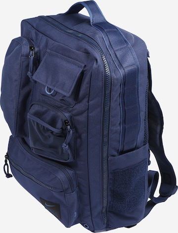 NIKE Sports Backpack 'Utility Elite' in Blue: front