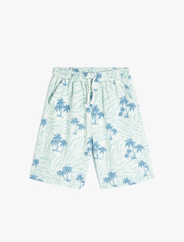 Koton Loose fit Trousers in Green: front