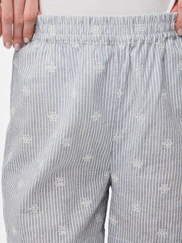 PIECES Regular Broek 'PCEmma' in Blauw