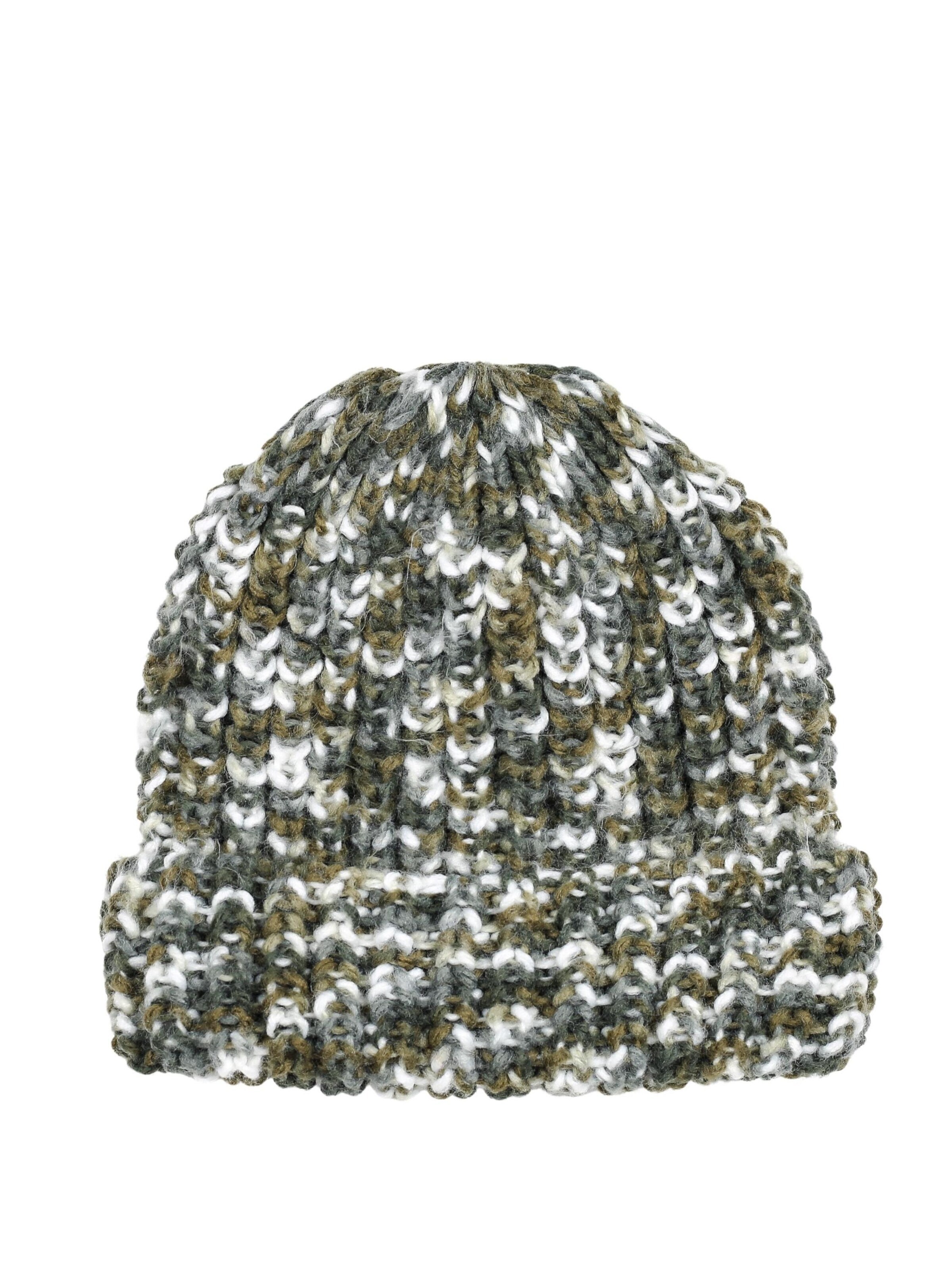 COLLEZIONE ALESSANDRO Beanie 'Baila' in Green: front