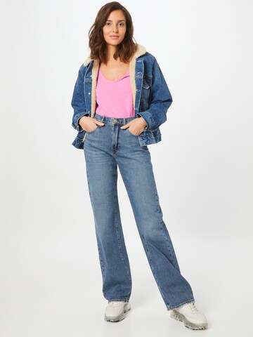 Wide leg Jeans 'TESS' de la 7 for all mankind pe albastru