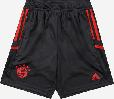 ADIDAS PERFORMANCE Športové nohavice - ohnivo červená / čierna, Produkt