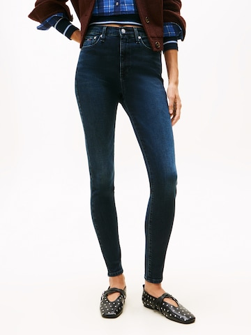 Tommy Jeans - Skinny Vaquero 'SYLVIA' en azul: frente