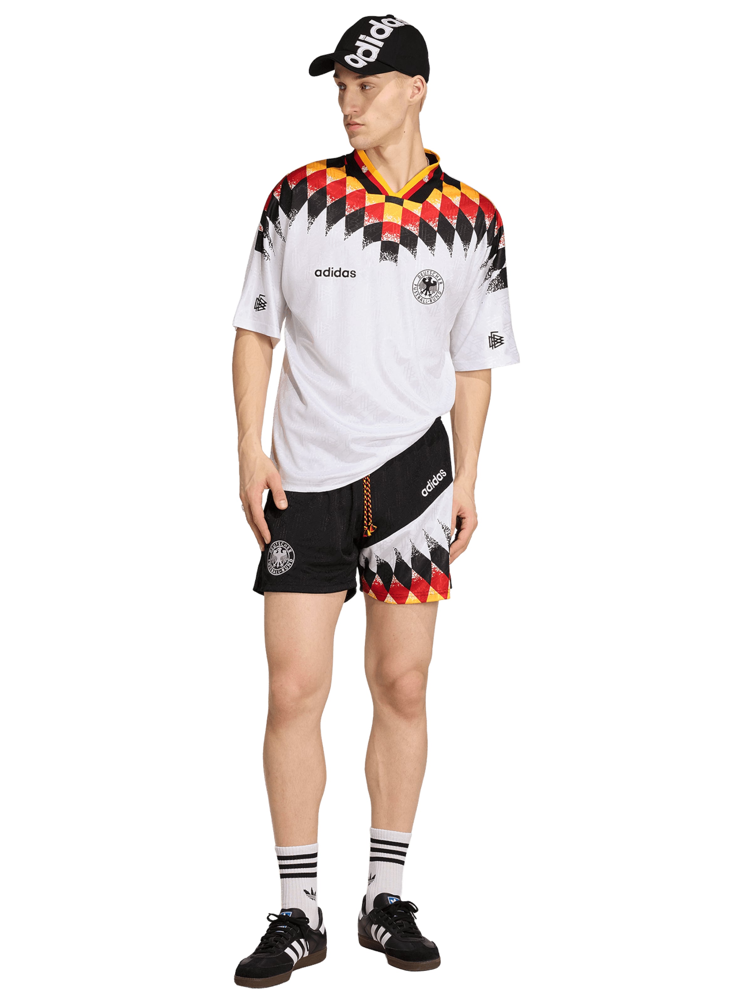 ADIDAS PERFORMANCE Regular Sportshorts 'Home  DFB 94' in Schwarz