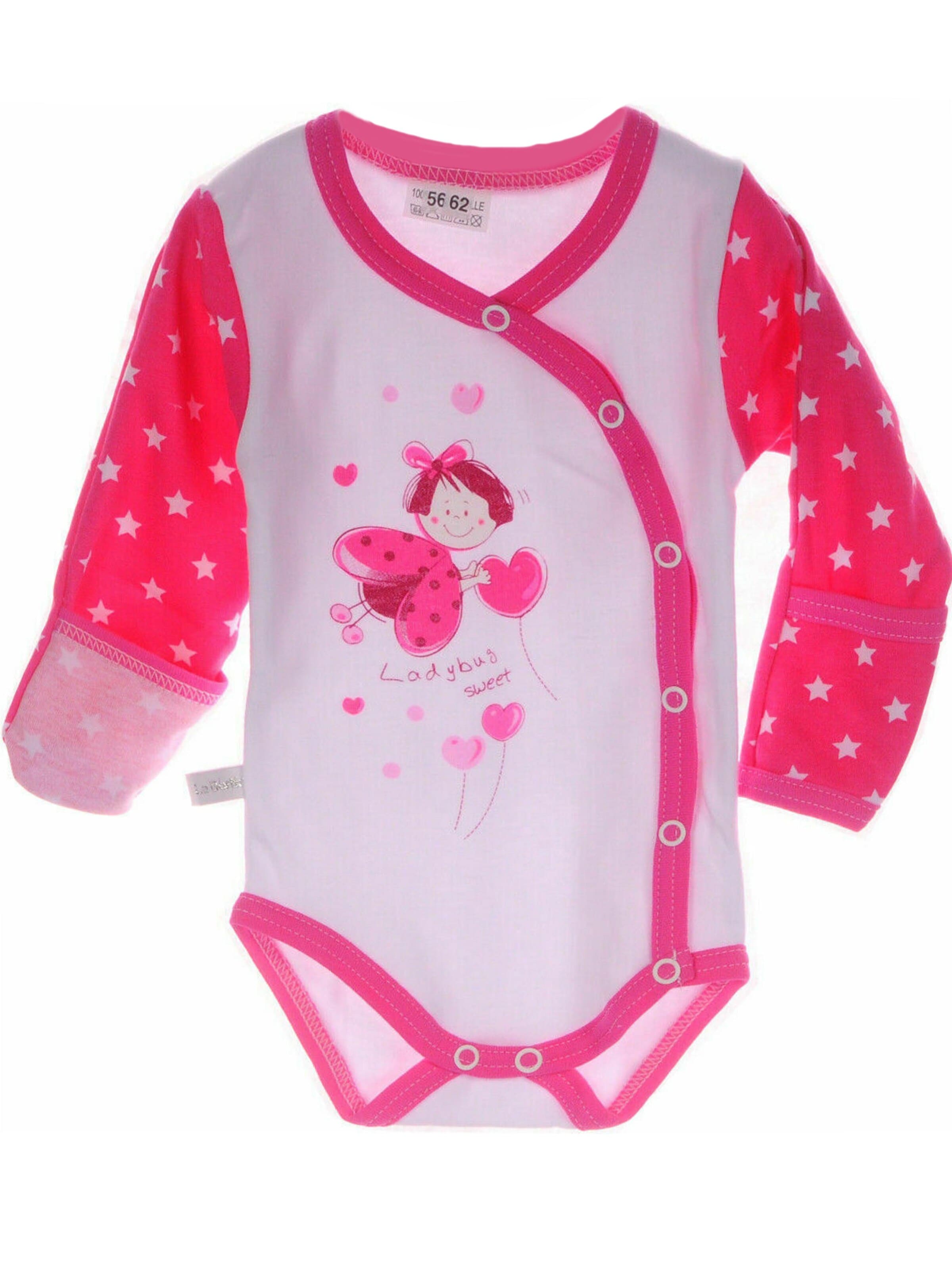La Bortini Romper/Bodysuit in Pink: front
