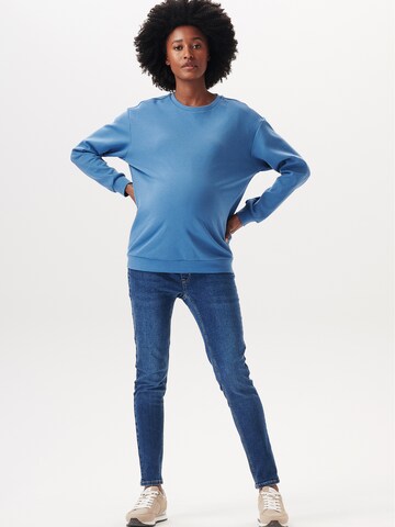 Esprit Maternity Sweatshirt in Blauw: voorkant